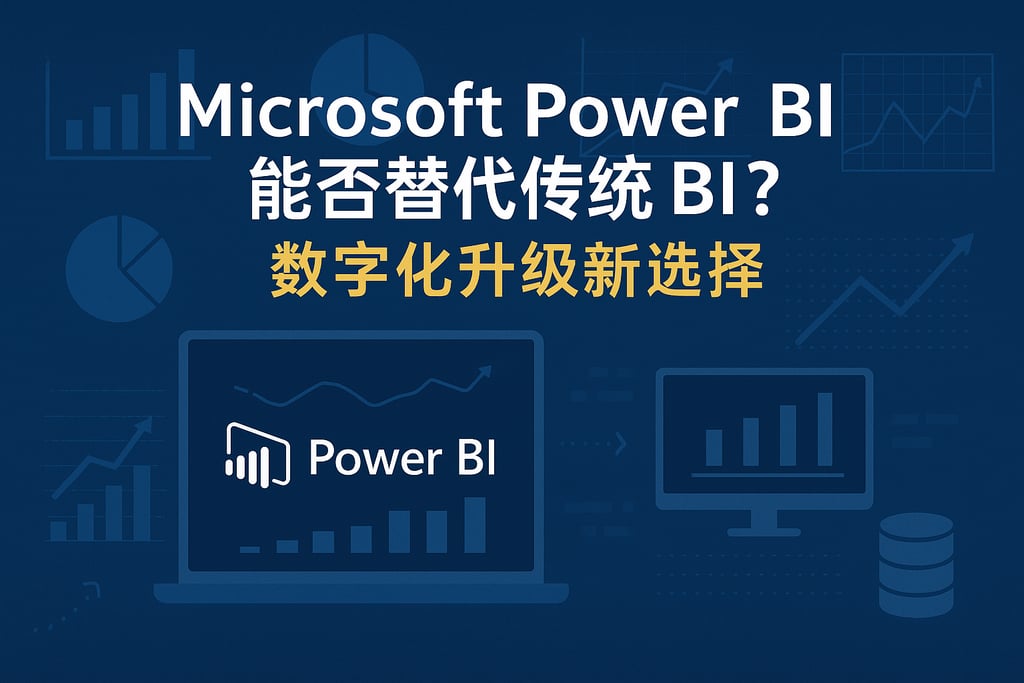 Microsoft Power BI能否替代传统BI？数字化升级新选择